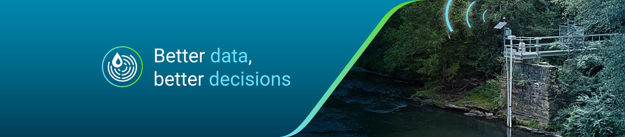 smart watershed water monitoring sensors real time data collection analysis network